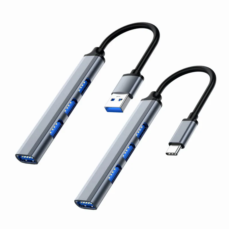 Multi Port Usb Hub - 4-Port USB-C Hub 3.0/3.1-Multi-Device Splitter OTG