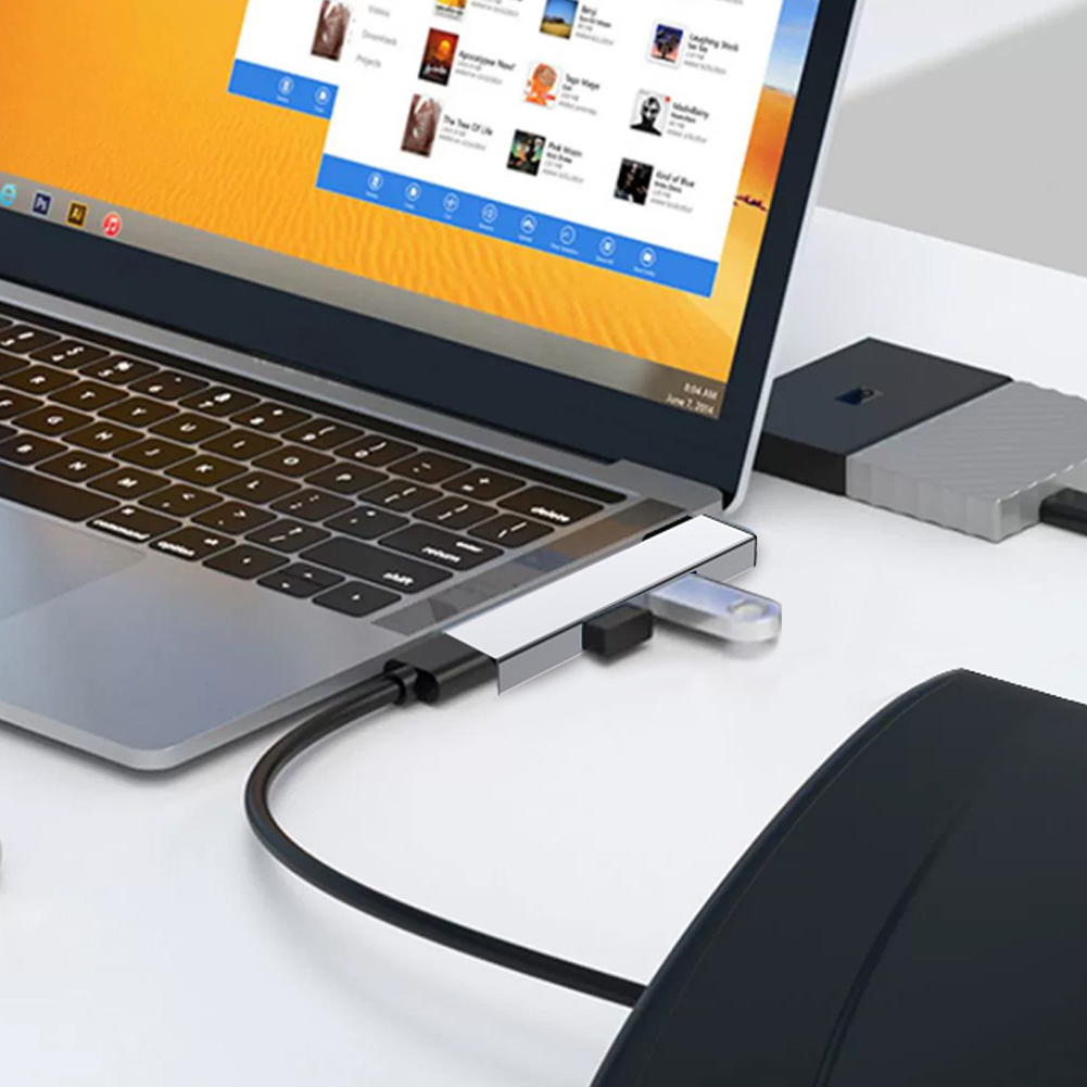 موزع USB 3.0 ثلاثي المنافذ 3 ف - مراجعة Multi Port Usb Hub وسعره