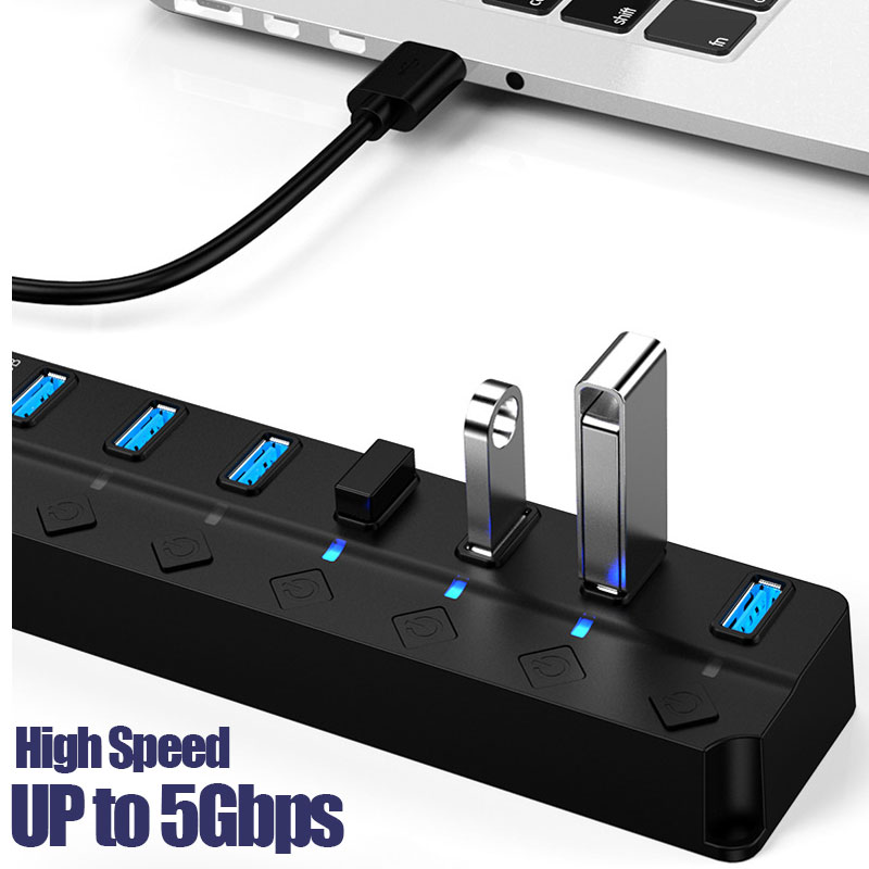 موزع يو إس بي 3.0 متعدد المناف - مراجعة Multi Port Usb Hub وسعره