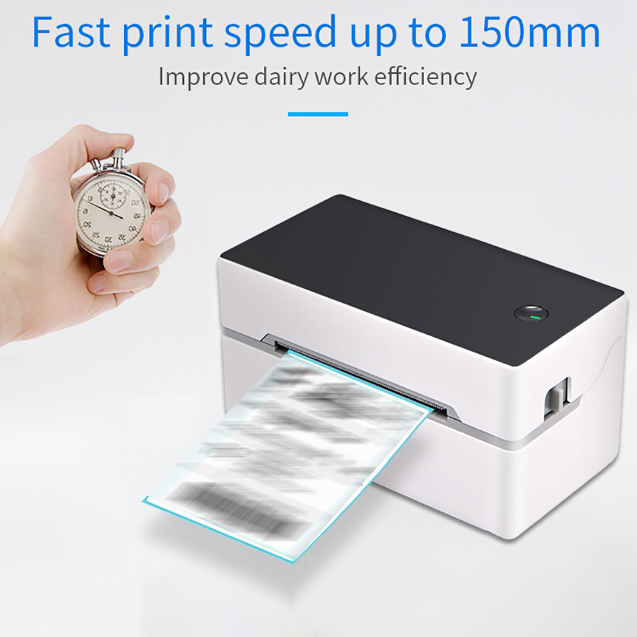 طابعة ملصقات حرارية صغيرة بتقن - مراجعة Label Printer Thermal وسعره